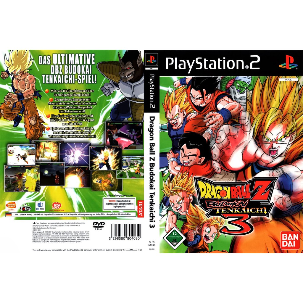 Dragon Ball Z: Budokai Tenkaichi 3 PS2 (Seminovo) - Play n' Play