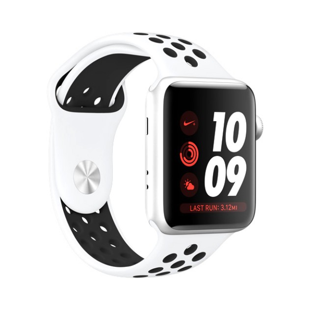 Pulsiera Nike Sport Apple Wacth Branco e Preto 38MM | Shopee Brasil