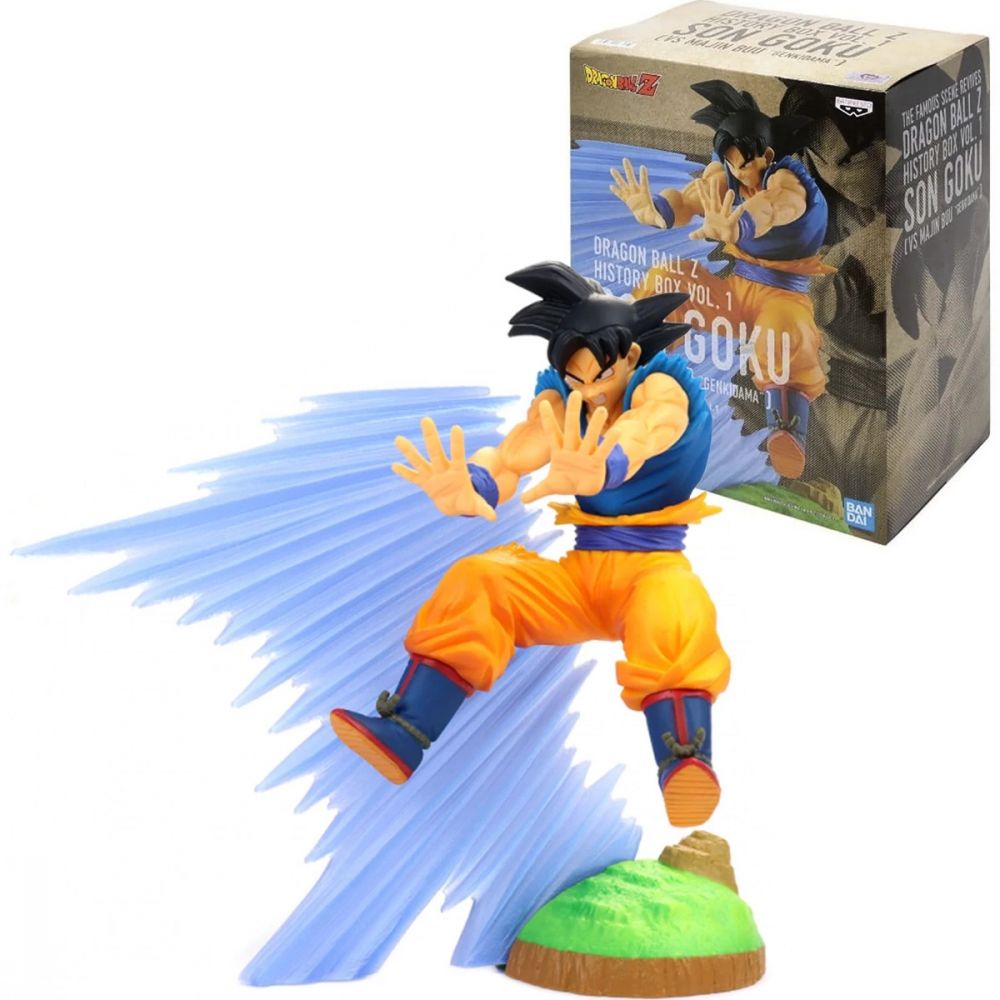 Action Figure Goku Super Sayajin Blue Big Size Original C Nf