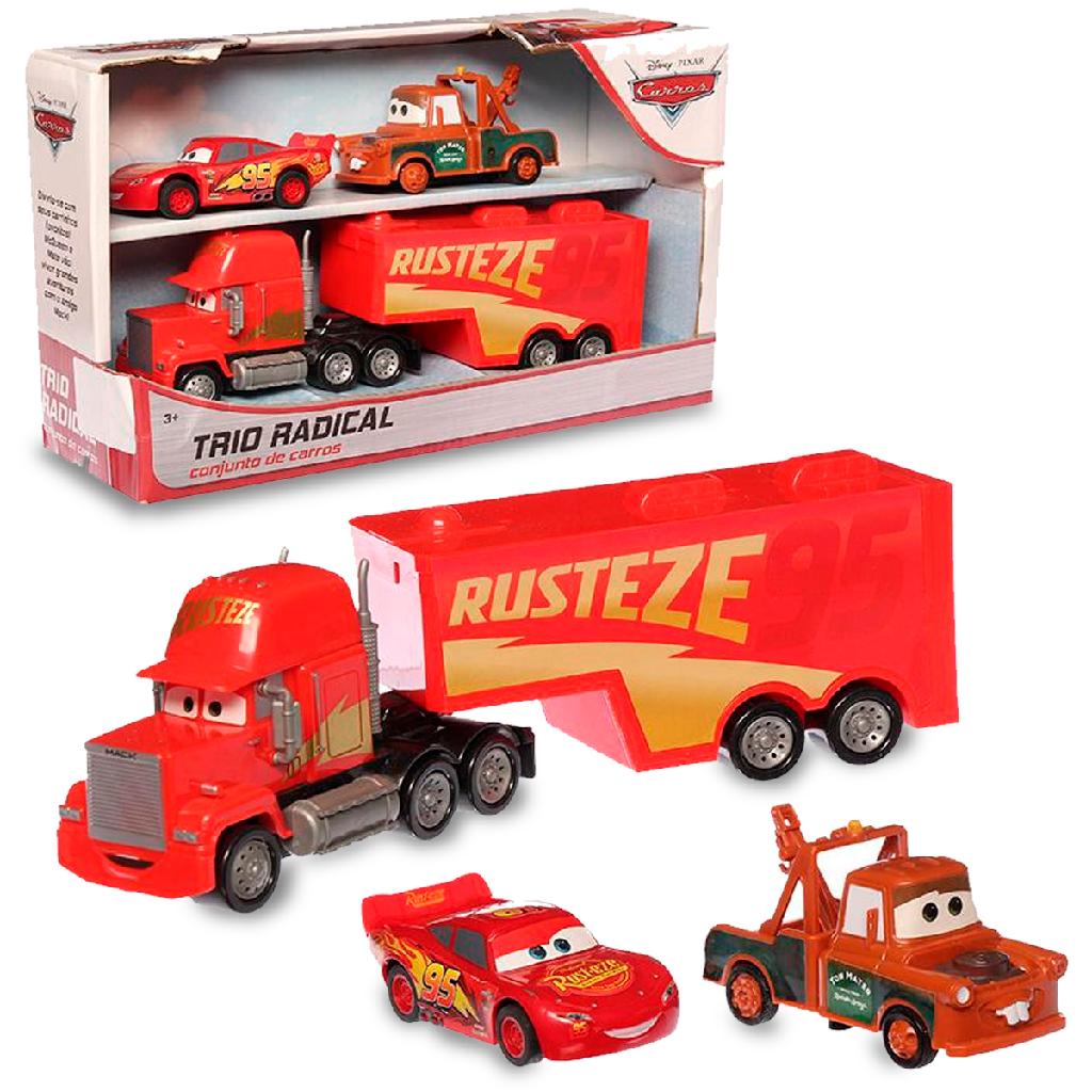 Kit 3 Carrinhos Filme Carros 3 Relampago Mcqueen | Shopee Brasil