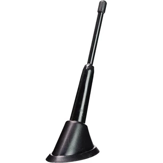 Antena Decorativa para Teto Traseiro Haste Curta Preto