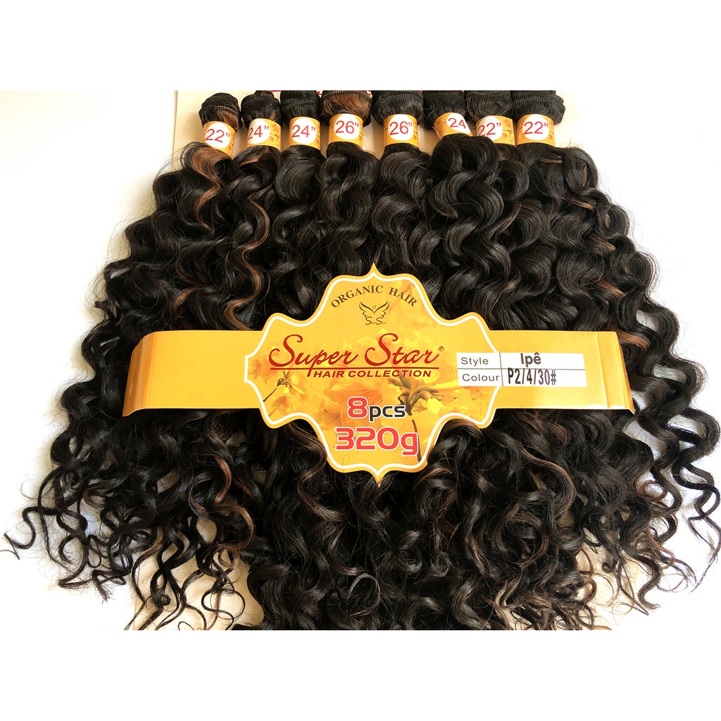 Cabelo orgânico da cheap marca super star