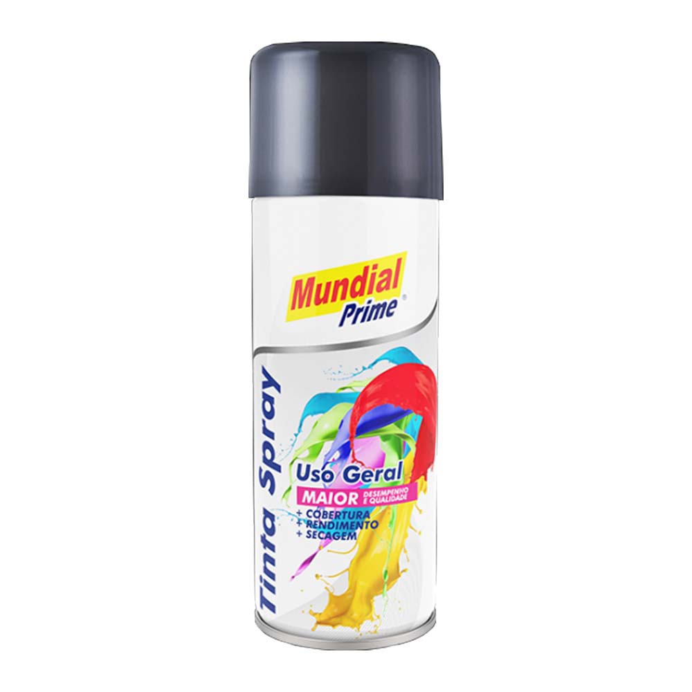 Tinta Spray Mundial Prime para uso geral Varias Cores 200 ml