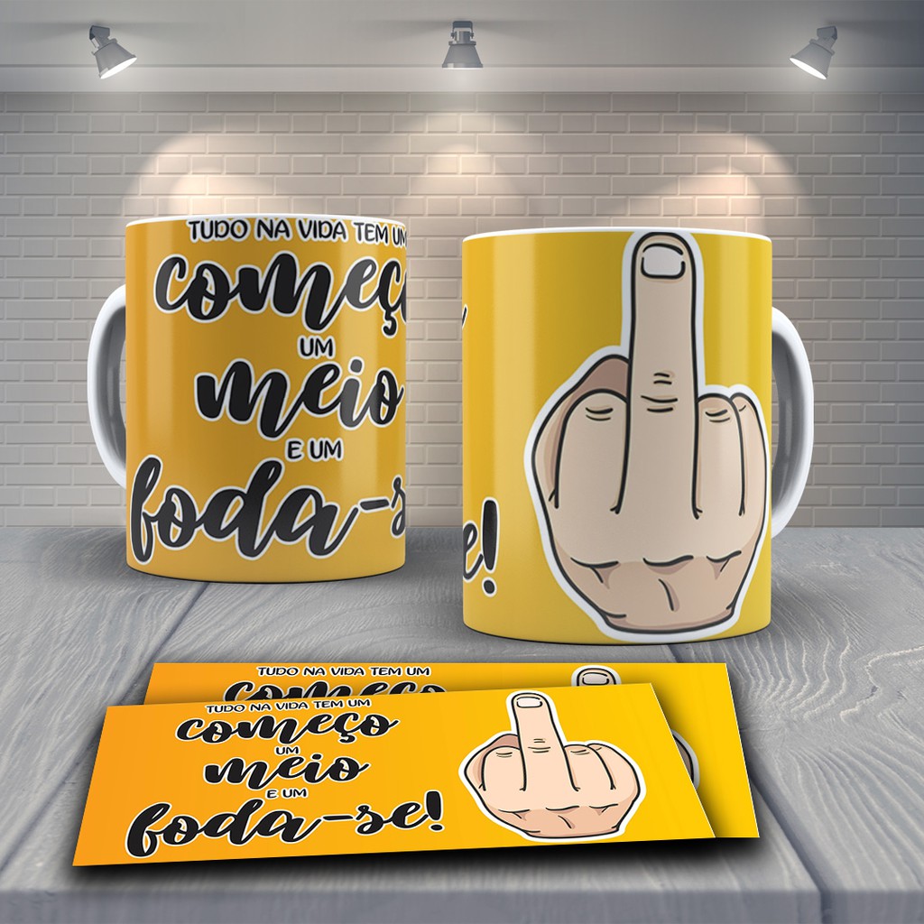 Caneca Personalizada Na alegria e na tristeza na Cachaça e na Cerveja  canecas divertidas humor frase engraçada