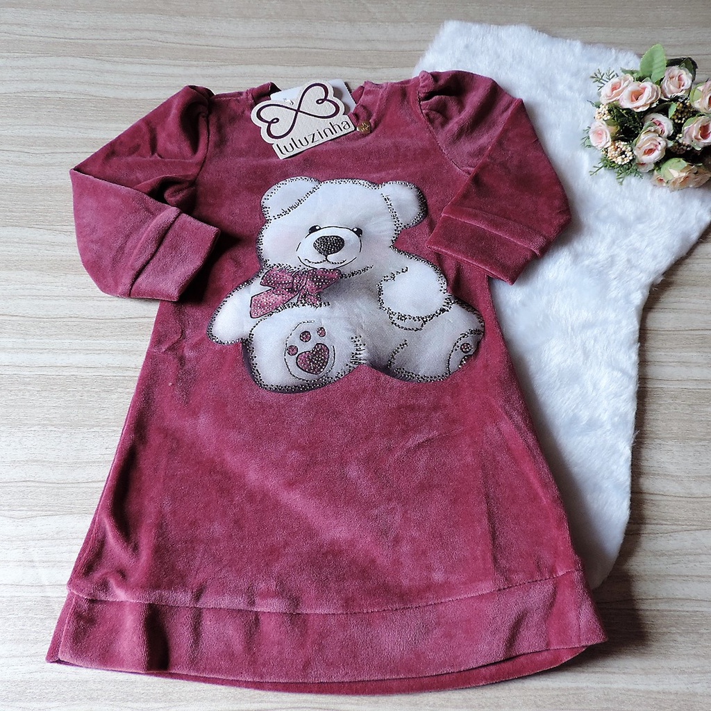 Vestido de sales plush infantil