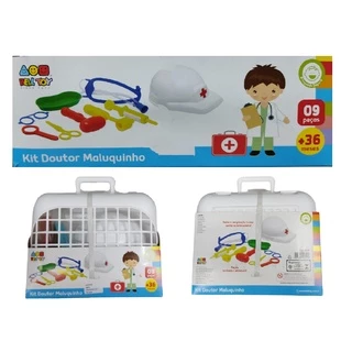 Maleta Kit Infantil Doutor Maluquinho