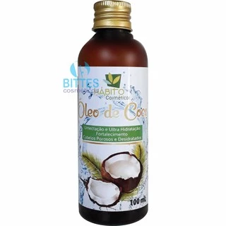 Óleo de Coco Umectação e Ultra Hidratação Hábito Cosméticos