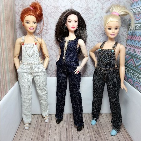 Roupa Barbie (macacão Jeans)