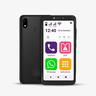 Smartphone Obasmart Conecta Preto Obabox - OB023