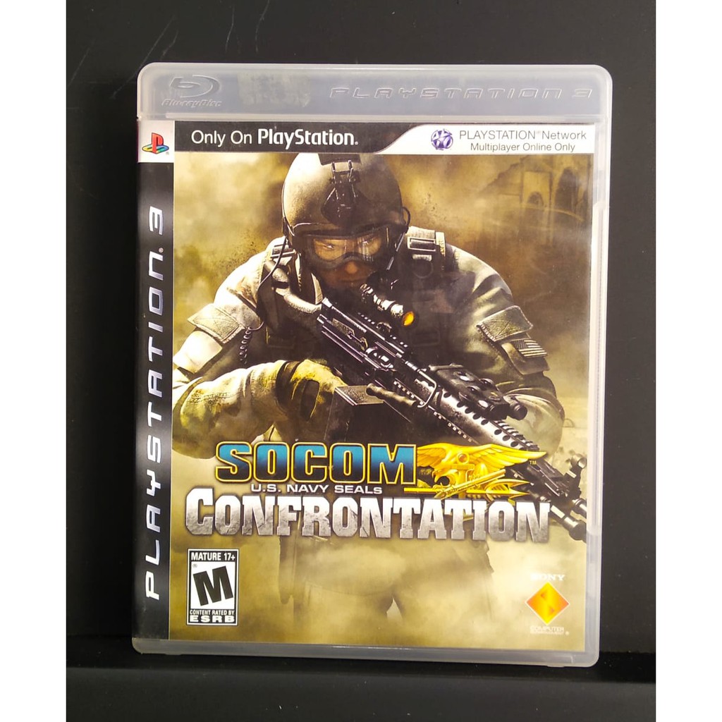 Jogo Ps3 Socom Confrontation Original Playstation