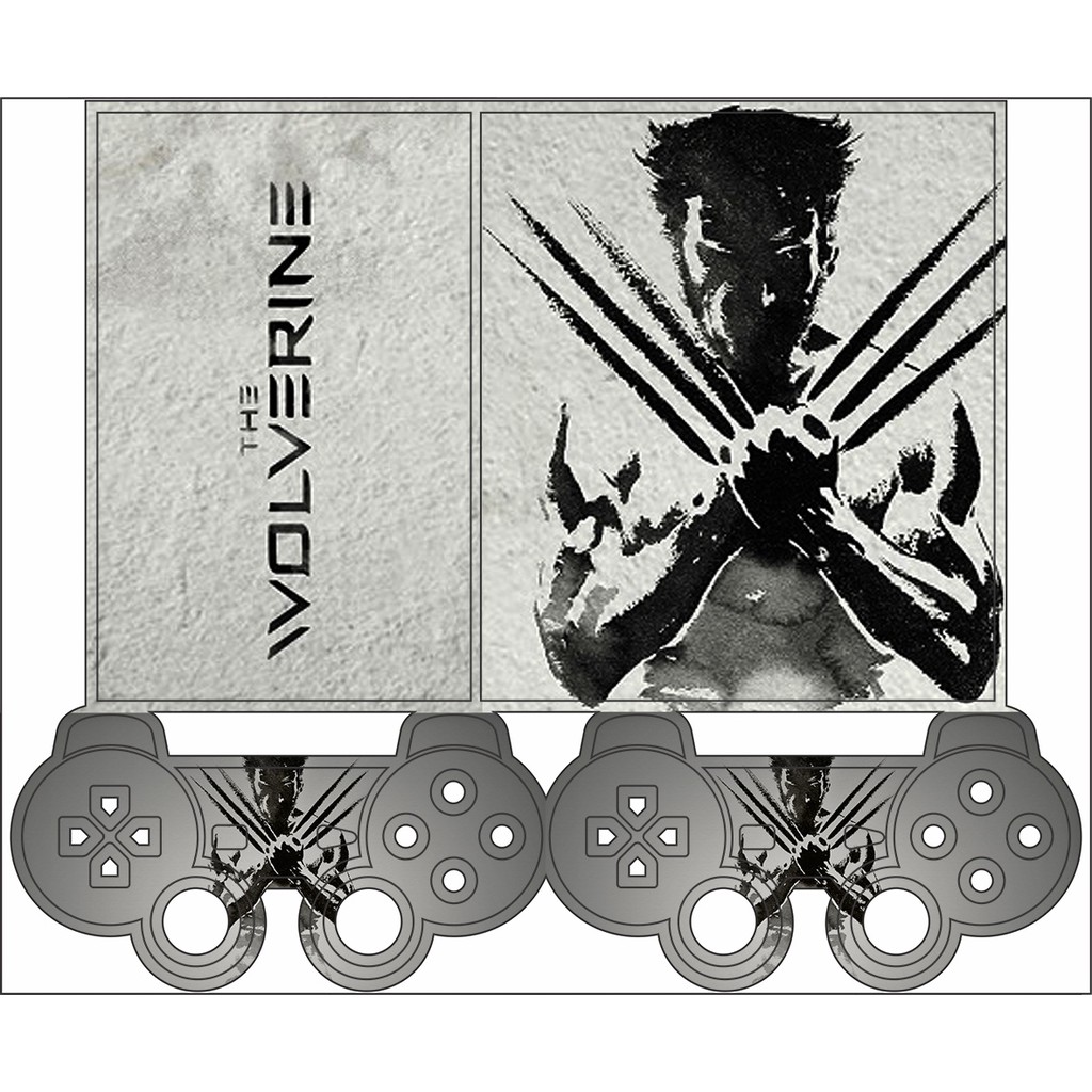 Skin Adesiva PS2 Slim - Wolverine