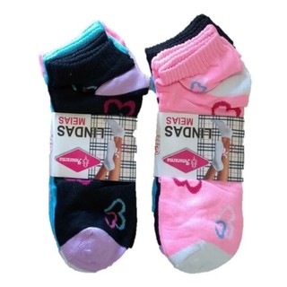 Soquete 12 Pares Kit Meias Adulto Femininas Preço
