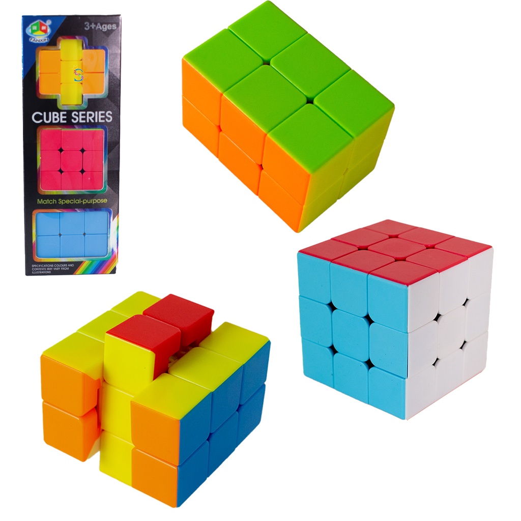 Kit Cubo Mágico 3x3x3 + Cubo Mágico 2x2x2 Original Moyu - Patricinha Make -  Loja Completa de Maquiagem e Acessórios