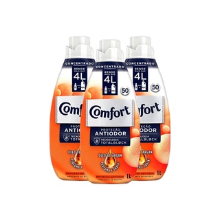 Kit 2 Amaciantes Concentrado Comfort Intense+Sports 1 Litro