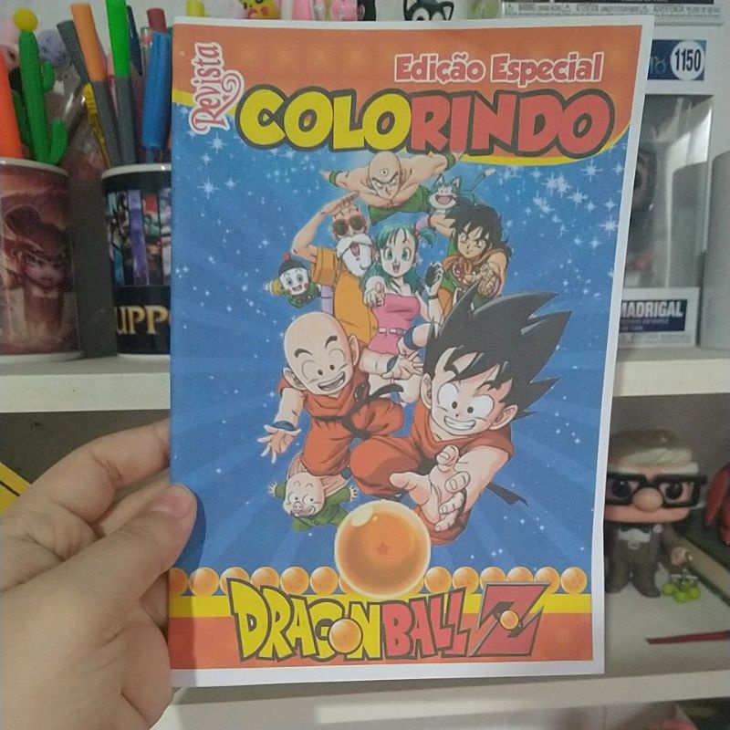 Desenhe seu próprio mundo com Dragon Ball Z para Colorir! e Imprimir -  Pintar Grátis Online
