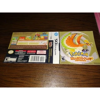 encartes pokémon para Nintendo DS e 3DS heartgold Platinum Black version white version pokémon Y soulsilver