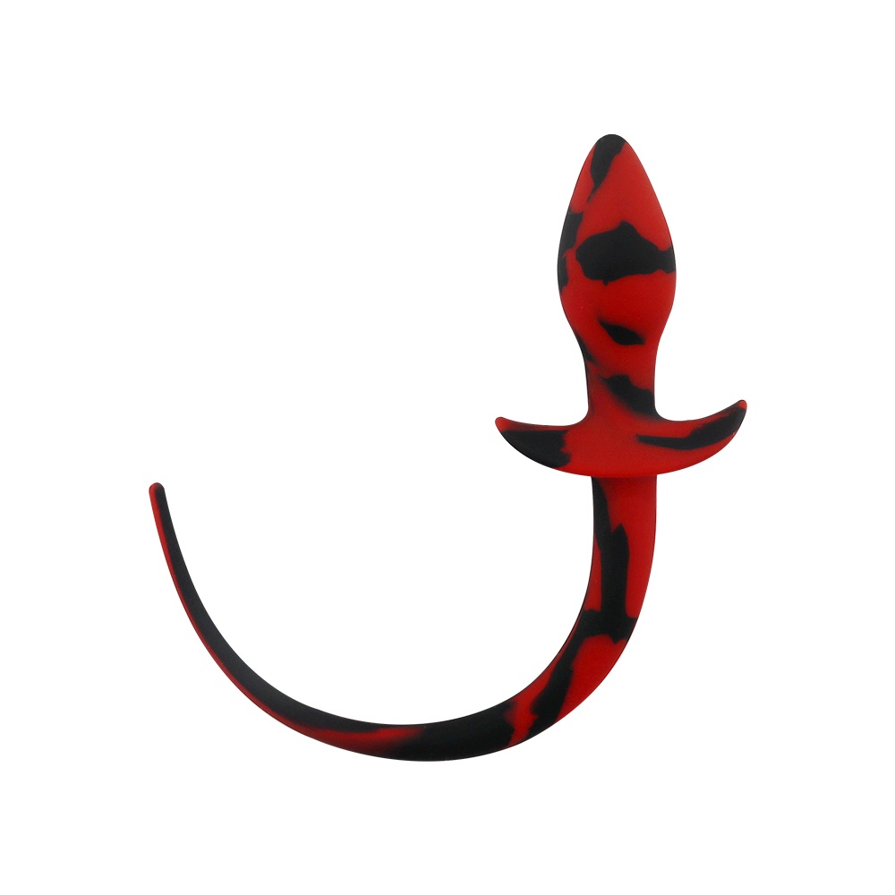 Plugue Anal Rabo Cauda De Cão Cachorro Dog Massageador