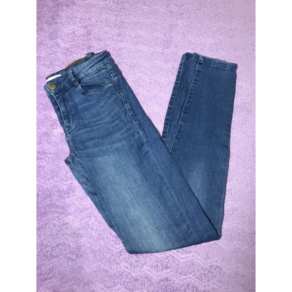 ZARA Calça jeans azul claro 34