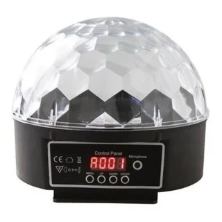 Globo Mágico Dmx Meia Bola Led Cristal Lk-307 6 Cores