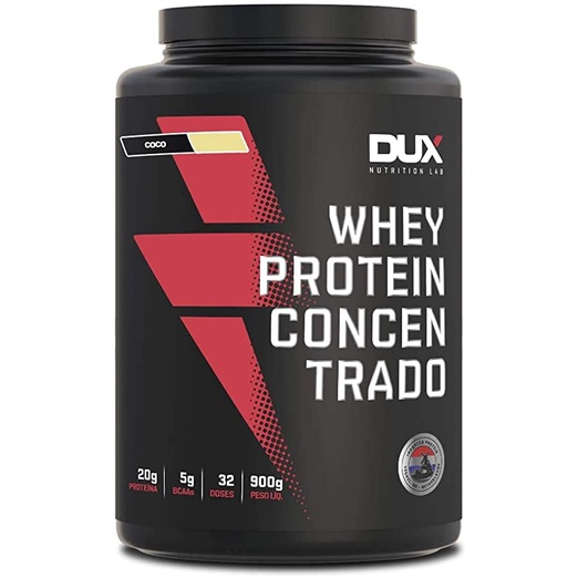 Whey protein concentrado coco 900g Dux