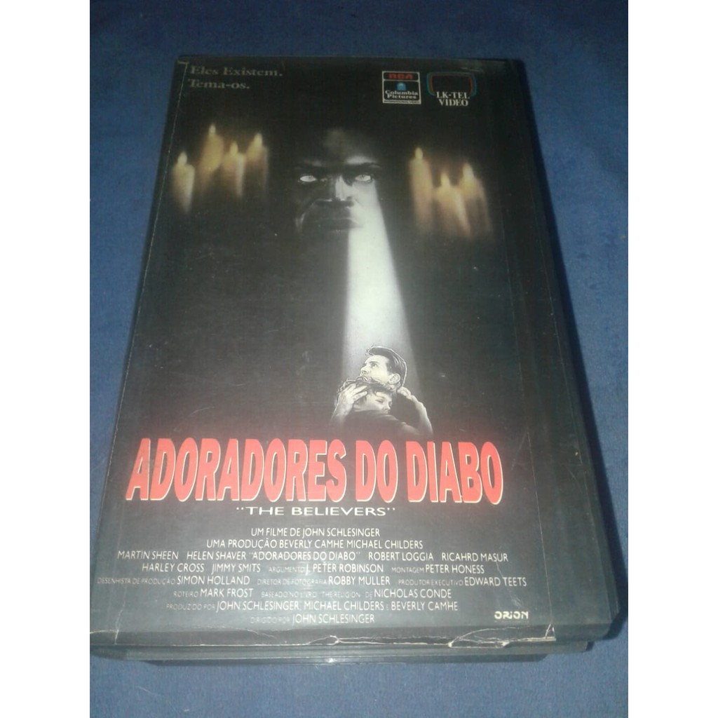 Adoradores Do Diabo Vhs The Believers Shopee Brasil 0849