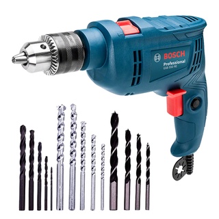 Furadeira de Impacto Bosch GSB 550 RE 3/8" 550w Reversível com Brocas