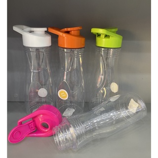 Garrafa/squeeze esportiva transparente 750ml