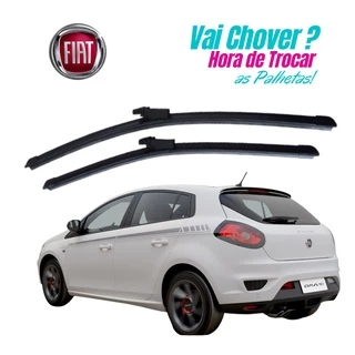 Par Palheta Limpador Parabrisa Fiat Bravo 2011 a 2016 Encaice TL1