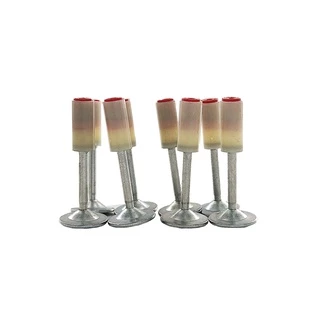 Caixa com 200 Pinos Liso Arruela Conica 7.3mm Para Pistola Finca Pino