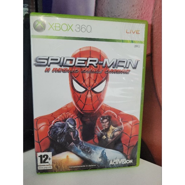 Jogo Xbox 360 Spider-Man Web Of Shadows - Activision - Gameteczone a melhor  loja de Games e Assistência Técnica do Brasil em SP