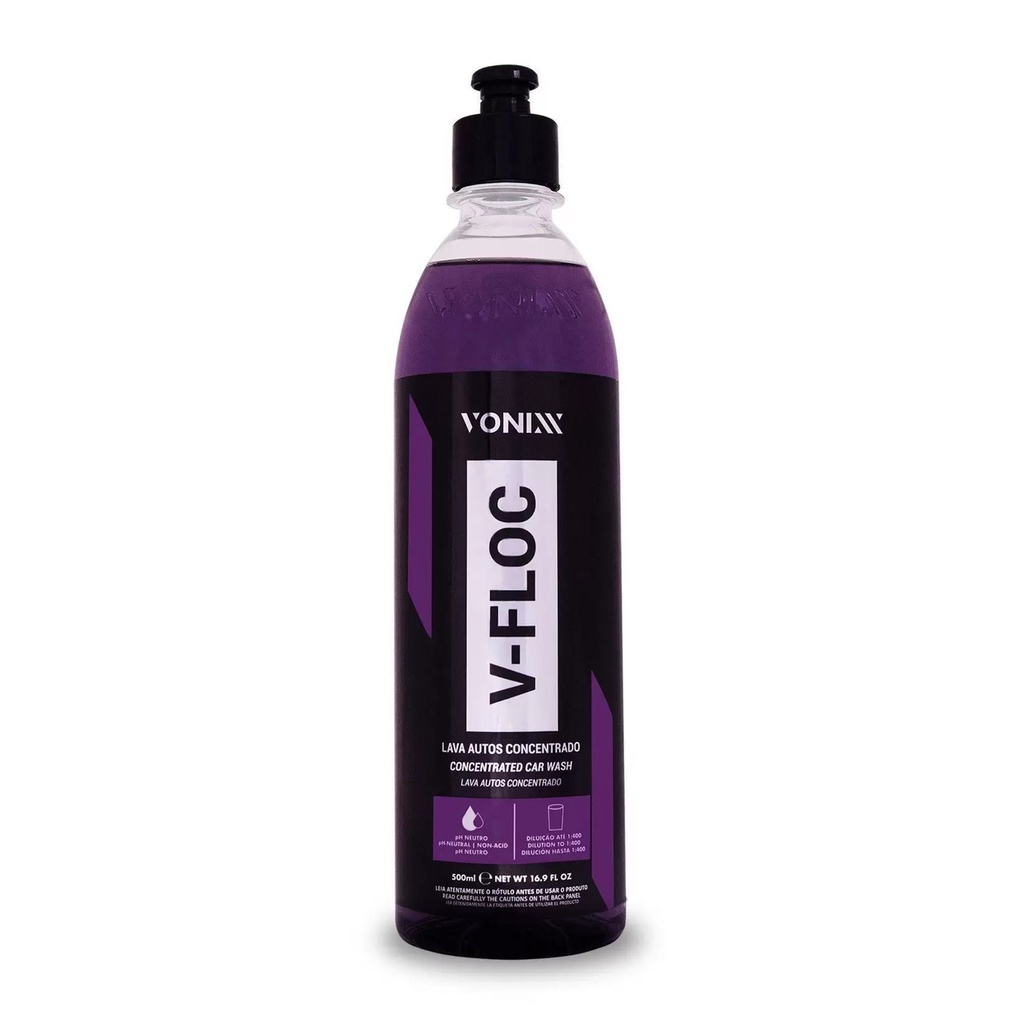 Shampoo automotivo Vonixx V floc 500 ML | Shopee Brasil