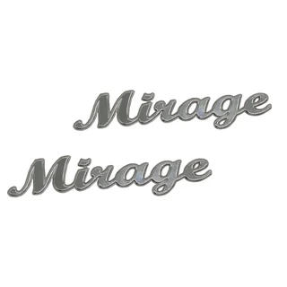 Par Adesivo Alto Relevo Prata Kasinski Mirage 150 250 650
