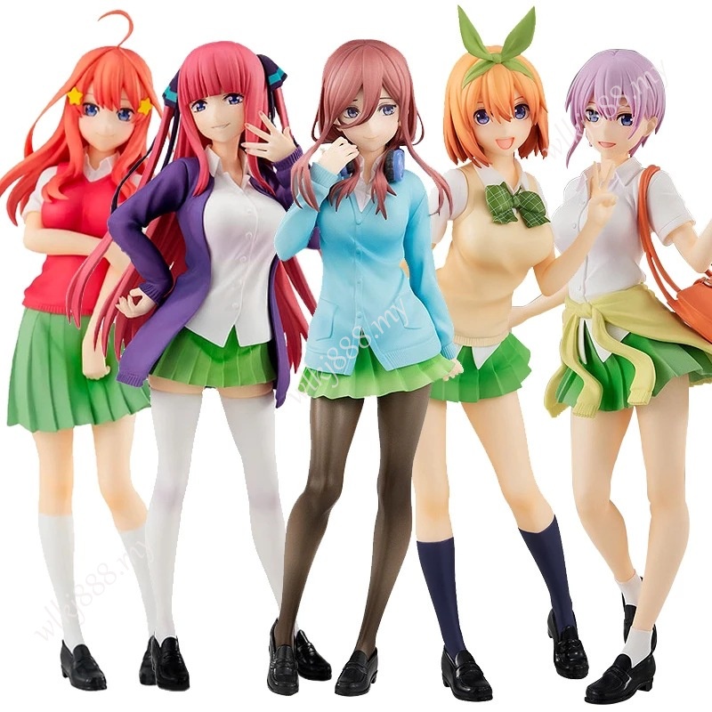 THE QUINTESSENTIAL QUINTUPLETS Itsuki Miku Ichika Nino Yotsuba Clear