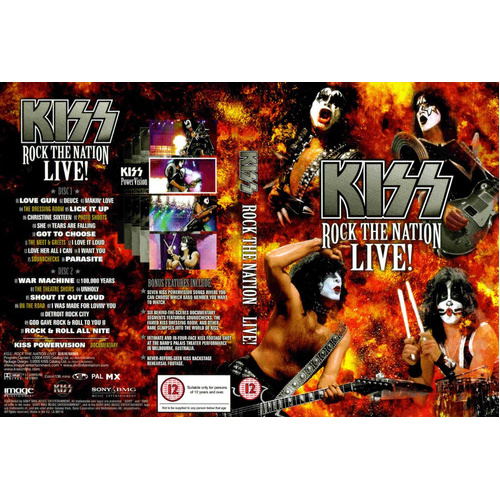 Kiss - Rock The Nation Live! | Shopee Brasil