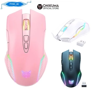 ONIKUMA CW905 Mouse Óptico Para Jogos Sem Fio 2.4G RGB Com Iluminação De Computador 3600 DPI 5-Speed 7 Botões Laptop