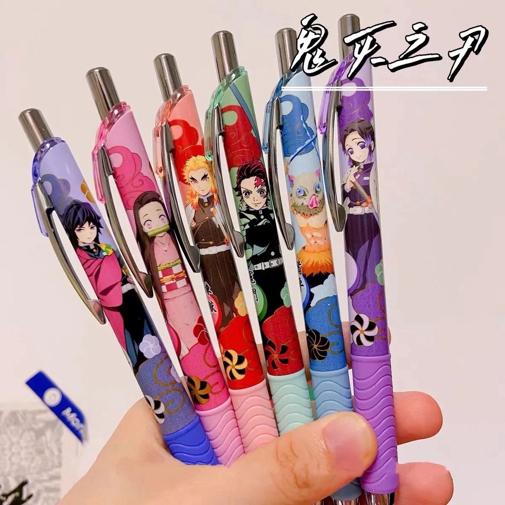 Stylo Demon-Slayer Anime - Stylo Gel Personnalisé Avec Support Décoratif - Cadeau Pour Fans