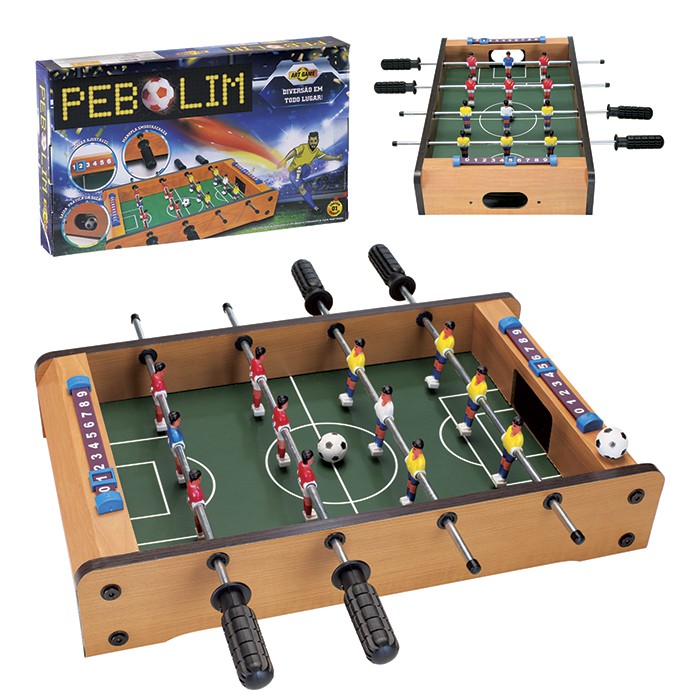 JAOCDOEN Jogo de tabuleiro de futebol de mesa, mesas de pebolim