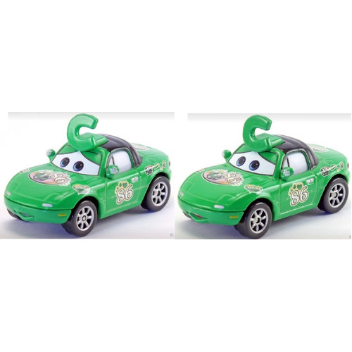 Disney Cars Mia E Tia Chick Hicks Fan Garçonetes Carros | Shopee Brasil