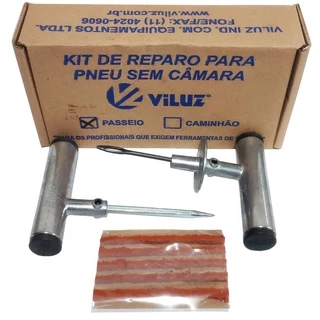 Kit Borracharia Reparo Concerto De Pneus Sem Câmara Viluz