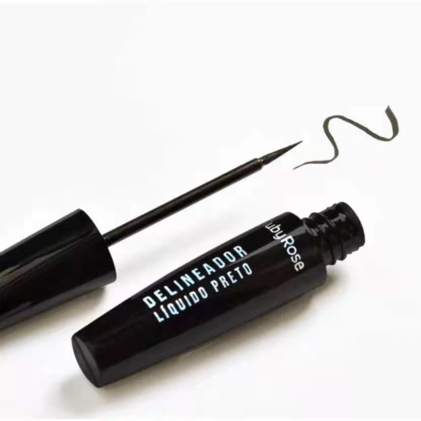 Delineador Líquido Preto Ruby Rose HB 8406