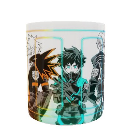 Caneca My Hero Academia: o Filme, 2 Heróis (2018): Modelo 02