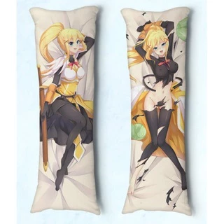 Travesseiro de Abraçar Body Pillow Dakimakura Tam 90X30 Anime Konosuba Darkness 02