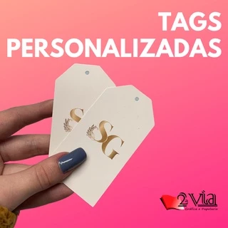 Tags e Etiquetas Personalizadas para Lojas de Roupa, Jóias, etc