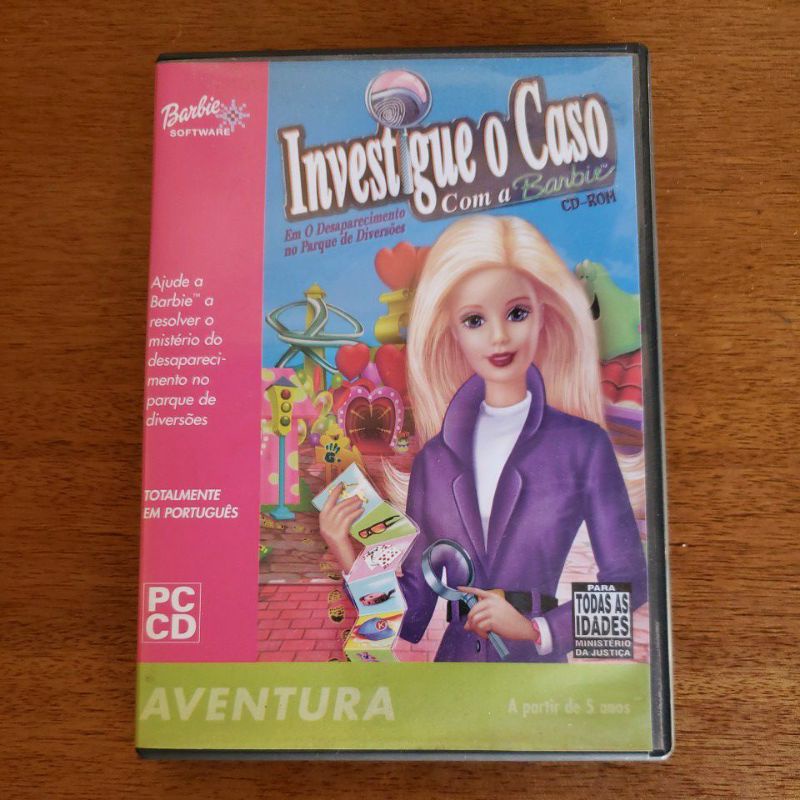 Game Jogo - PC BARBIE DIARIES (Lacrado)