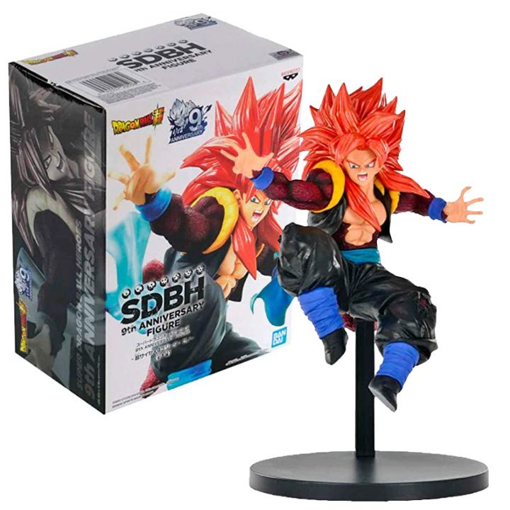 Action Figure Gogeta Super Sayajin 4 Xeno - 9th Anniversary SDBH