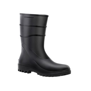 Bota De Pvc Forrada Cano Curto Preta N°42 - Bracol