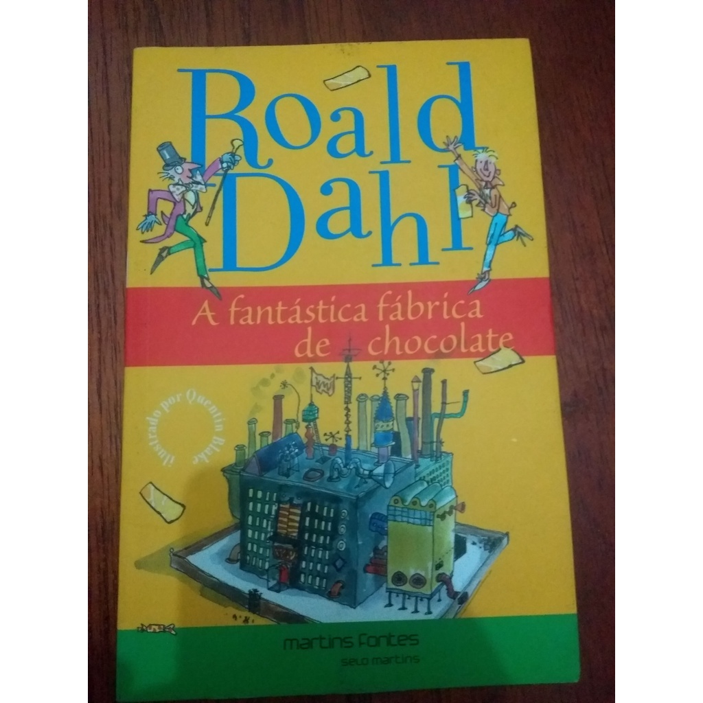 A fantástica fábrica de chocolate Roald Dahl Shopee Brasil