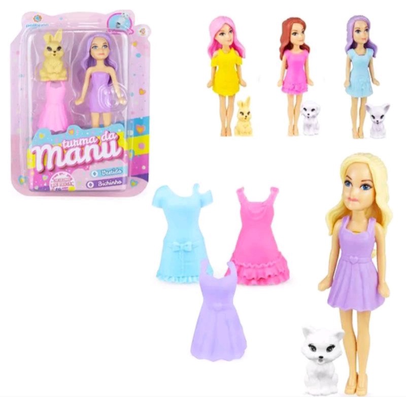 Polly Pocket GGJ48 Estilos Mattel Mini Boneca Pequena Troca Roupa Casinha  Menina - Patota Brinquedos