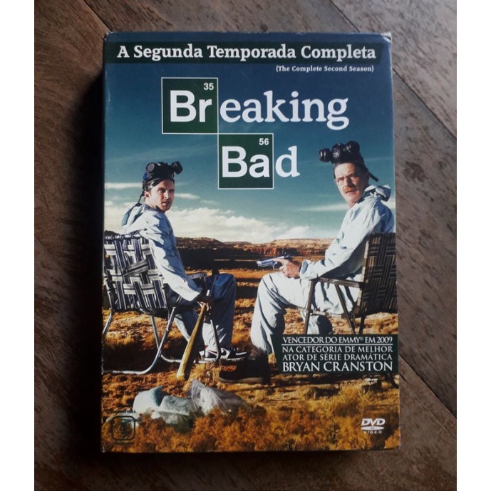 dvd segunda temporada Breaking Bad (4 discos) | Shopee Brasil
