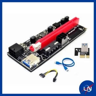 Cabo Riser Ver 009s conectores USB banhado a ouro extensor de GPU para mineração 1X para 16X - Envio Rápido
